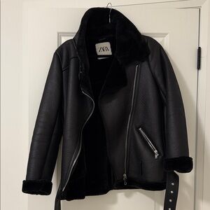 Zara aviator jacket